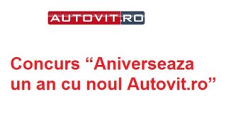 Am desemnat castigatorul concursului “Aniverseaza un an cu noul Autovit.ro”!