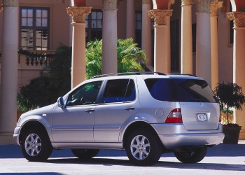 Mercedes ML, clasa m, exterior spate