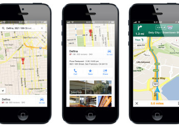 google maps iphone