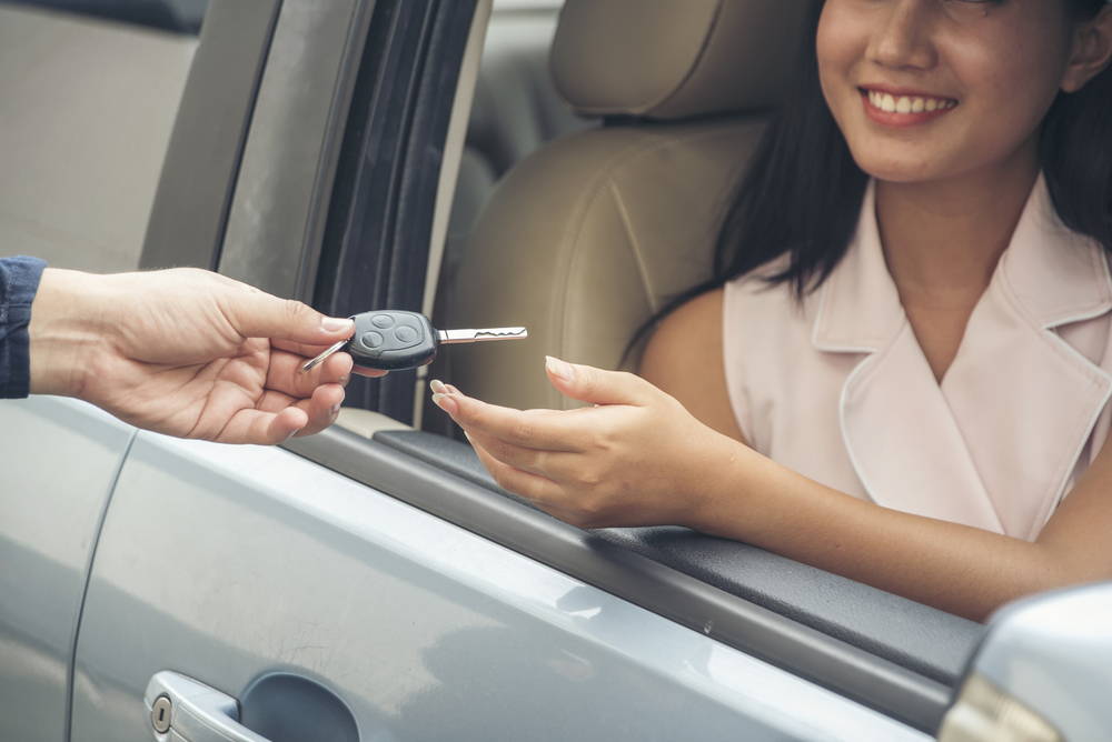 Masina a fost avariata